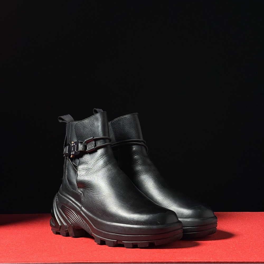 1017 ALYX 9SM Chelsea Buckle Boot With Vibram Sole